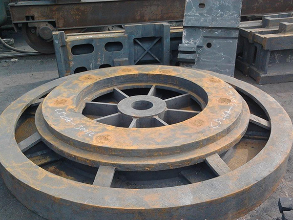 立車鑄件-立車立柱鑄件